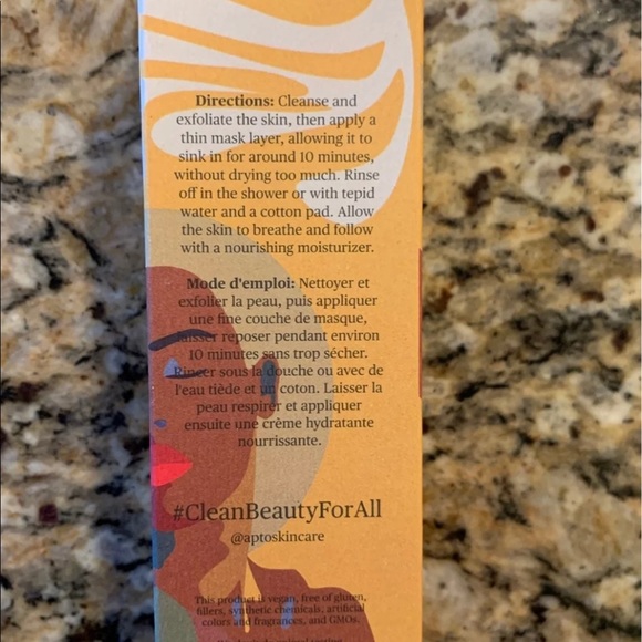 Apto Pomegranate Face Mask New - Picture 3 of 5